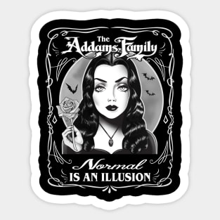 Normal is an Illusion Sticker